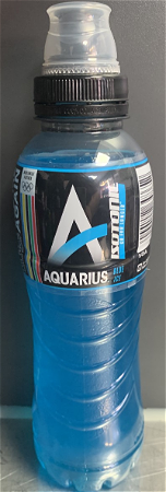Flesje Aquarius Blauw