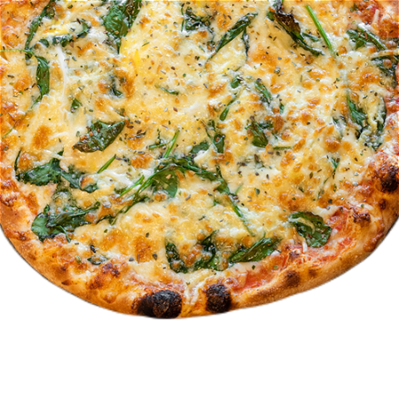 Pizza spinazie (medium)