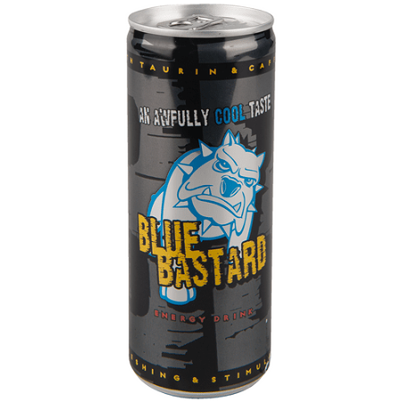 Blue bastard energy drink