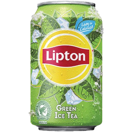 Blikje Lipton Green Ice Tea