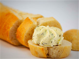 Stokbrood met kruidenboter