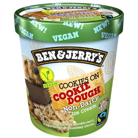 Ben & Jerry's Non-Dairy Cookies On Cookie Dough