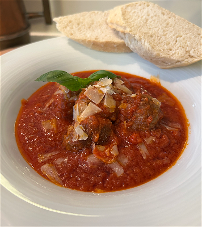 Polpetta al sugo (voorgerecht)