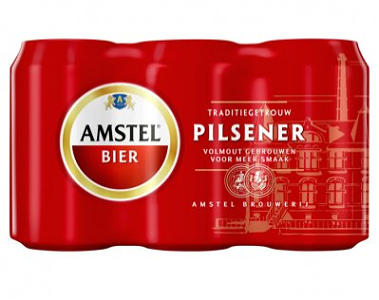 12 pack Amstel Bier