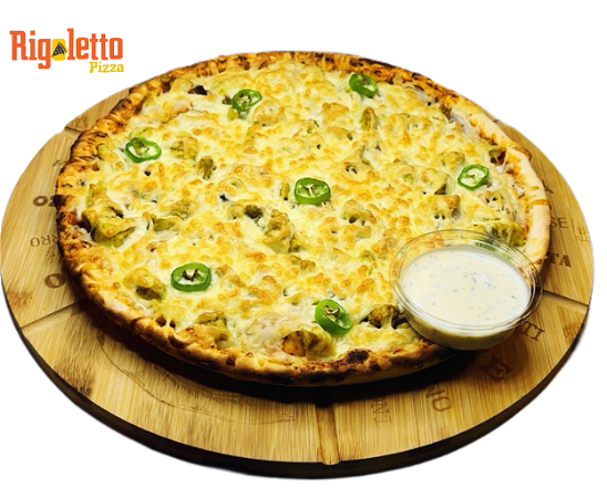 Pizza kipshoarma halal