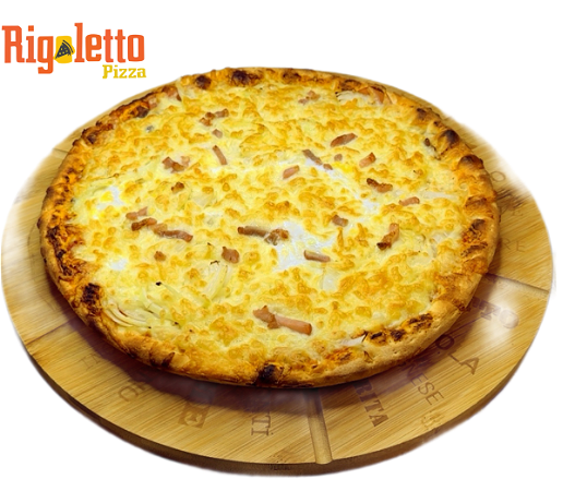 Pizza carbonara speciale