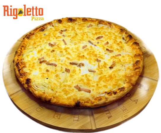 Pizza carbonara speciale