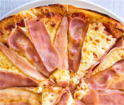 Pizza prosciutto