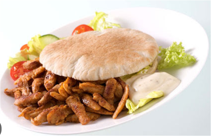 Broodje shoarma kaas