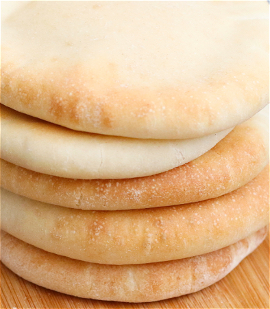 Pita ham en kaas