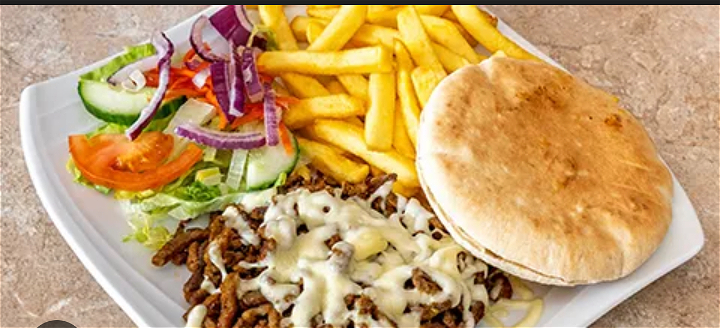 Shoarma schotel van de kok