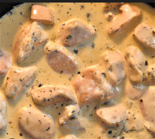 Pollo alla pepe schotel