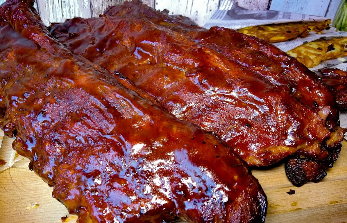 Kalf spareribs  een persoon super lekker!!
