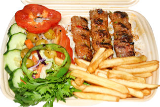 Adana Kebab schotel