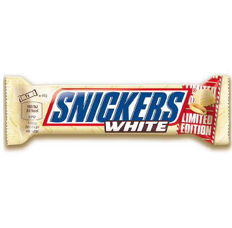 Snickers white ice cream