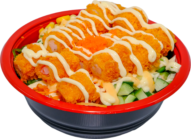 Pokebowl met Garnaal