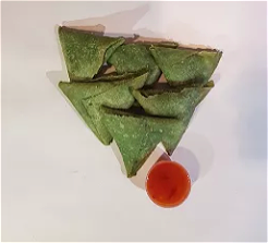 Green samosa