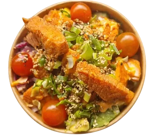 Poké Crispy Zalm