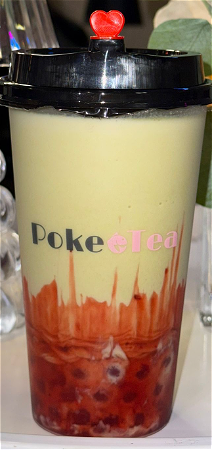 *NEW* Strawberry matcha milk tea