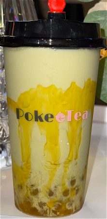 *NEW* Mango matcha milk tea