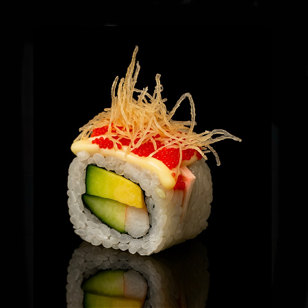 Crunchy crab roll