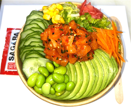 Poke Bowl Spicy Salmon