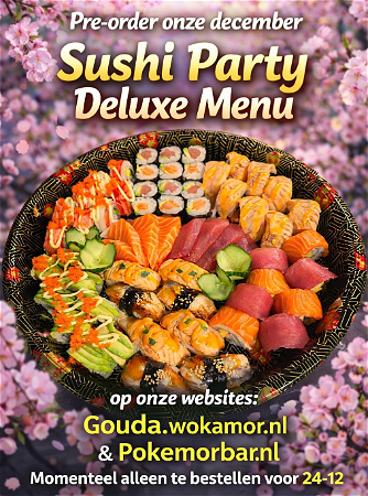 SUSHI PARTY DELUXE MENU