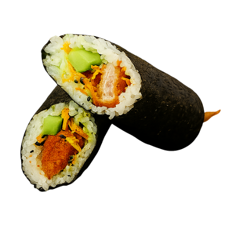 Curry chicken burrito 