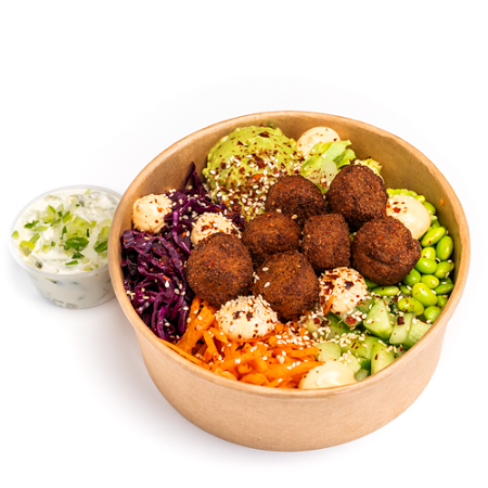 Spicy falafel