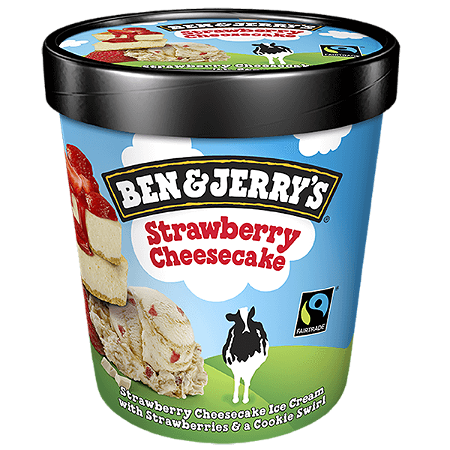 Ben & Jerry's Strawberry Cheesecake 456ml