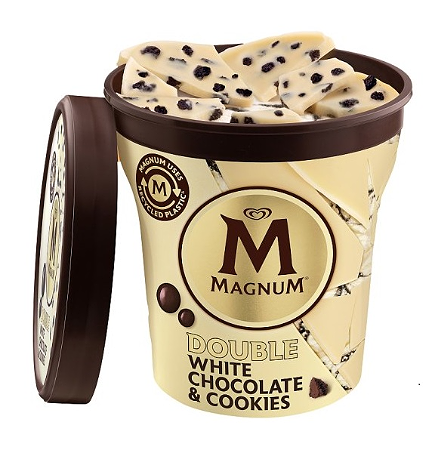 Magnum Double white chocolate & cookies 440ml