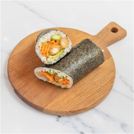 Pokey burrito met tofu