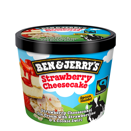Ben & Jerry Strawberry Cheesecake (125 ml)