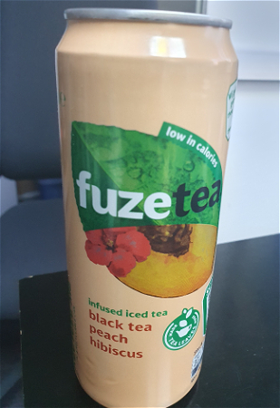 Fuze Tea Black ice tea peach hibiscus 330ml