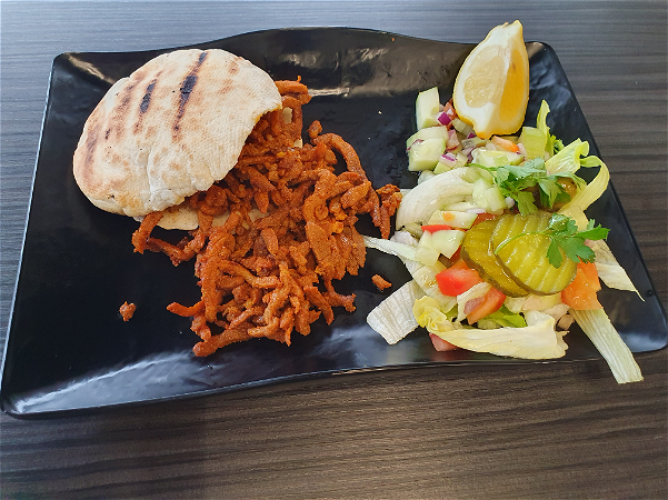 Broodje Shoarma (klein pita broodje)