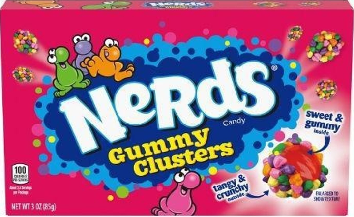 Nerds Box Gummy Clusters Box