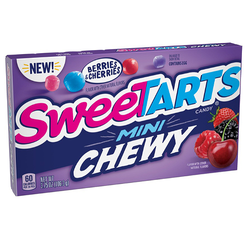 SweeTarts Mini Chewy Cherries&Berries Box