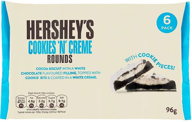 Hershey's Cookies 'N' Creme Rounds