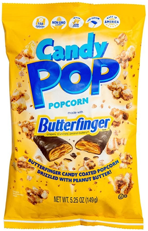Candy Pop Butterfinger Popcorn Mini