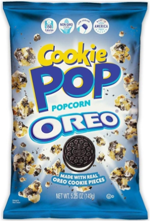 Cookie Pop Chips Oreo Popcorn