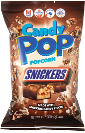 Candy Pop Snickers Popcorn Mini