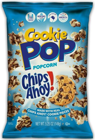 Cookie Pop Chips Ahoy Popcorn Mini
