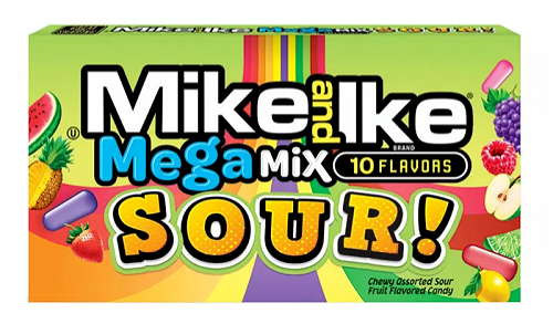 Mike&Ike Sour Mega Mix Box