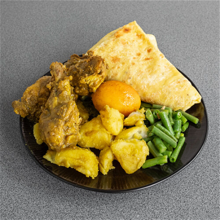 Roti kip bout kerrie 
