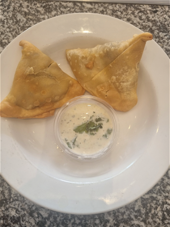 Chicken samosa 