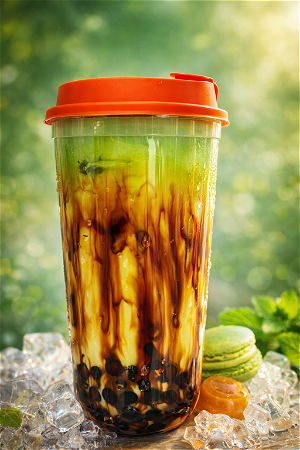 Brown Sugar Matcha Latte