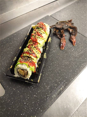 Soft Shell Crab Roll (8 stuks)