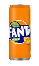 Blikje Fanta Orange