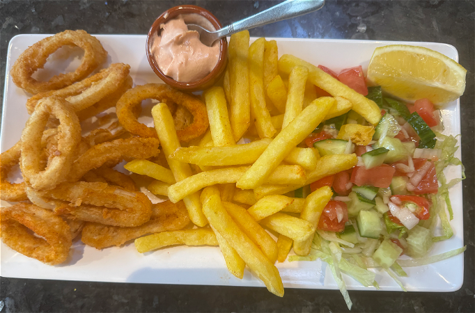 Calamares schotel