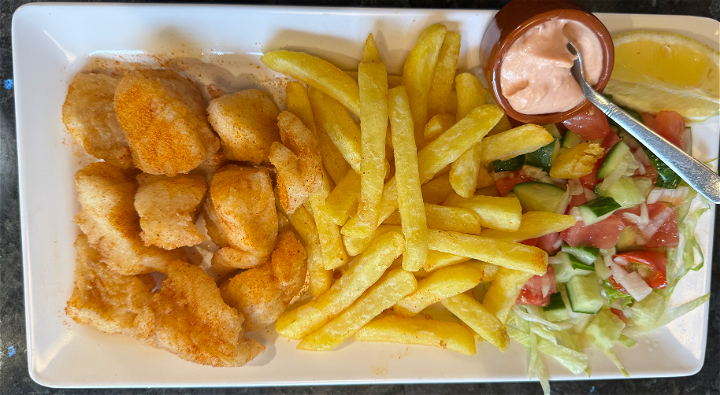 Kibbeling schotel